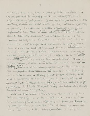 Lot #508 Laurence Housman Autograph Manuscript Signed and Autograph Letter Signed - Image 4