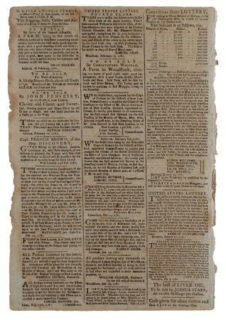 Lot #316 The Connecticut Gazette; and the Universal Intelligencer (March 2, 1781): Important news of the Clinton-Arbuthnot Peace Declaration, prizes taken by Capt. John Paul Jones, and the Battle of Cowpens - Image 3