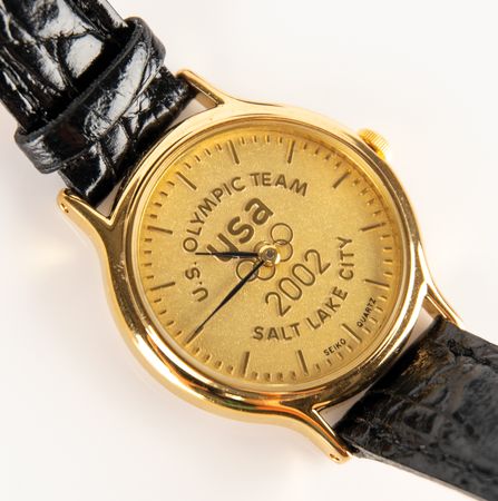 Lot #904 Salt Lake City 2002 Winter Olympics Participation Watch by Seiko Participation Watch - Image 2