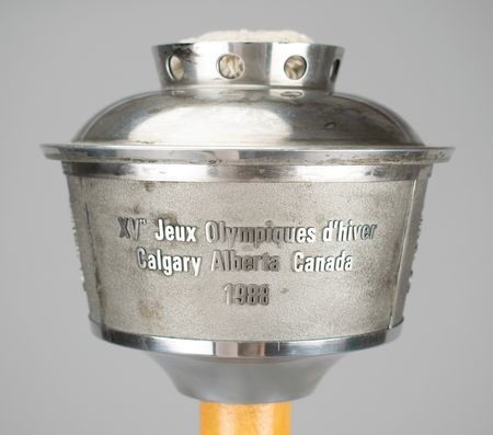Lot #830 Calgary 1988 Winter Olympics Torch Torch - Image 5