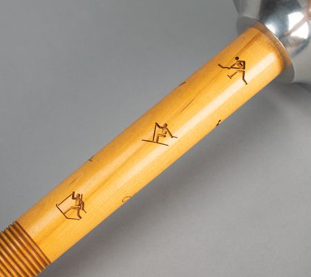 Lot #830 Calgary 1988 Winter Olympics Torch Torch - Image 6