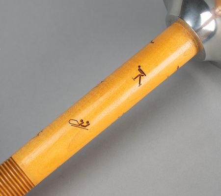 Lot #830 Calgary 1988 Winter Olympics Torch Torch - Image 7