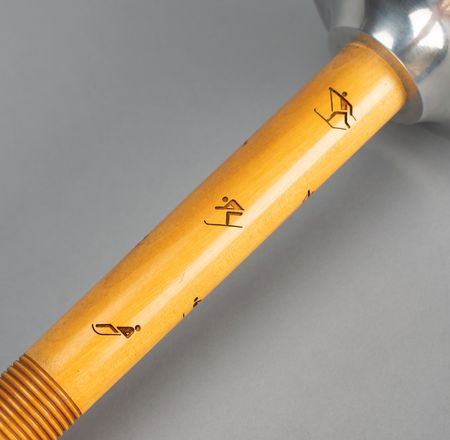 Lot #830 Calgary 1988 Winter Olympics Torch Torch - Image 9