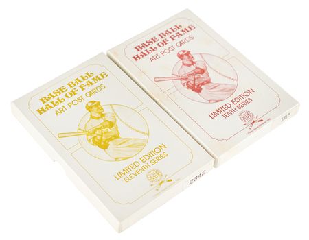 Lot #848 Baseball Hall of Fame (26) Signed Perez-Steele Cards - Image 3