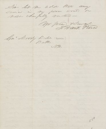 Lot #110 Franklin Pierce Autograph Letter Signed - Image 2