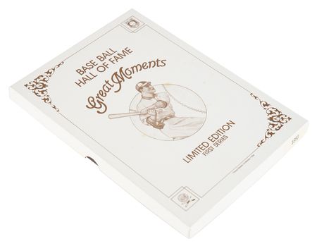 Lot #858 Baseball Hall of Famers (4) Signed Perez-Steele Cards - Image 2