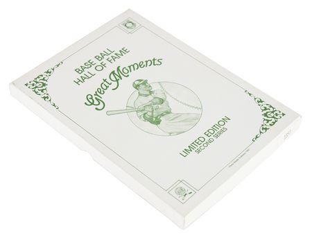 Lot #852 Baseball Hall of Famers (8) Signed Perez-Steele Cards - Image 2