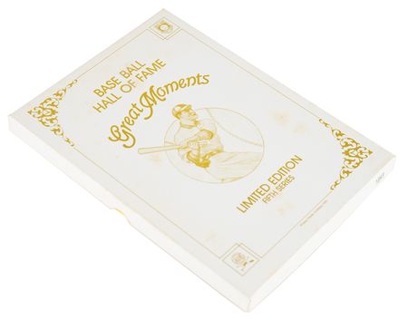 Lot #860 Baseball Hall of Famers (6) Signed Perez-Steele Cards - Image 2