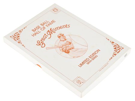 Lot #856 Baseball Hall of Famers (9) Signed Perez-Steele Cards - Image 2