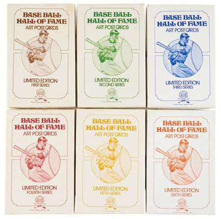 Lot #846 Baseball Hall of Fame Perez-Steele Card Sets with (36) Signed - Image 2
