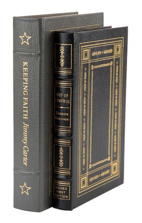 Lot #72 Jimmy Carter and Zbigniew Brzezinski (2) Signed Books - Image 1
