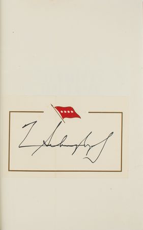 Lot #352 Military (8) Signed Books - Image 8