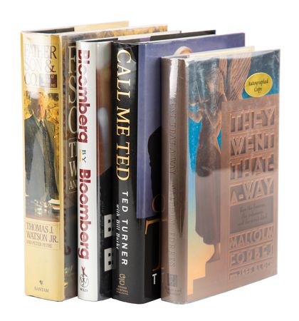 Lot #226 Businessmen (4) Signed Books - Image 1