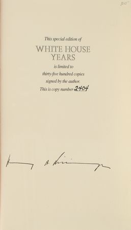 Lot #293 Secretaries of State (4) Signed Books - Image 2