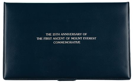 Lot #240 Edmund Hillary and Tenzing Norgay Signed Commemorative Cover - Image 5