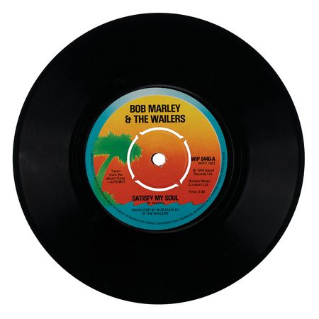 Lot #562 Bob Marley and The Wailers Signed 45 RPM Single - Image 4