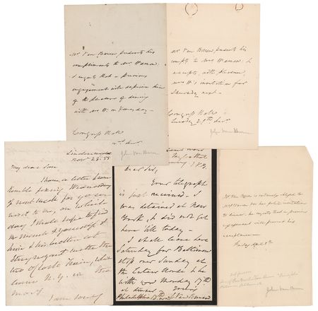 Lot #17 Martin Van Buren Autograph Letter Signed - Image 2