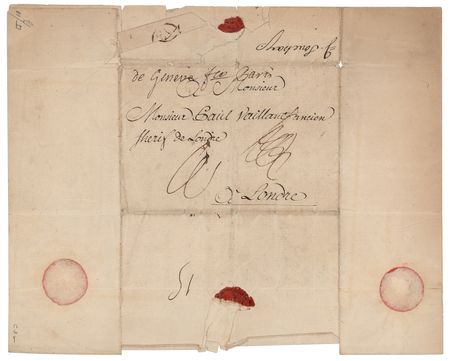 Lot #480 Voltaire Letter Signed - Image 2