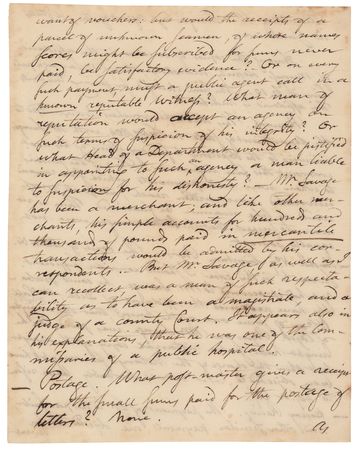 Lot #278 Timothy Pickering Autograph Letter Signed - Image 2