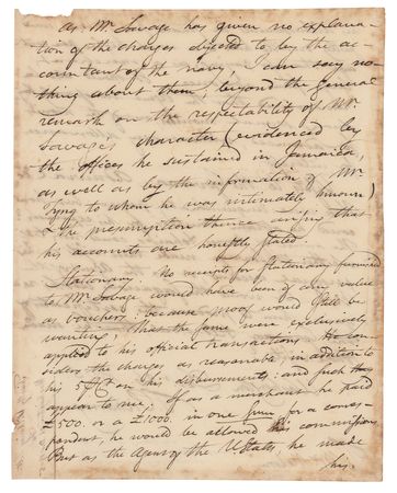 Lot #278 Timothy Pickering Autograph Letter Signed - Image 3