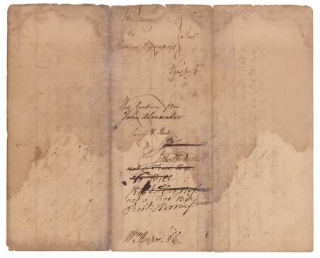Lot #133 William Hooper Autograph Document Signed - Image 2