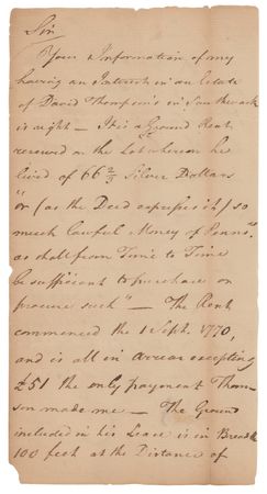 Lot #233 George Clymer Autograph Letter Signed - Image 1