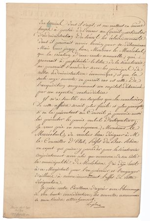 Lot #163 Pierre-Simon Laplace Document Signed - Image 1