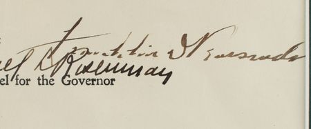 Lot #117 Franklin D. Roosevelt Document Signed - Image 2