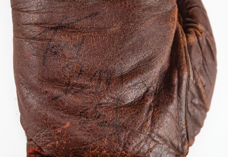 Lot #876 Tony DeMarco's Personally Owned and Worn Boxing Gloves with (4) Additional Signed Items - Image 5