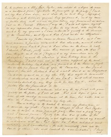 Lot #146 Henry Clay Autograph Letter Signed - Image 2