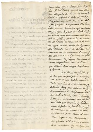 Lot #183 Antonio Lopez de Santa Anna Letter Signed - Image 6