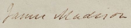Lot #11 James Madison Signed Check as President - Image 3