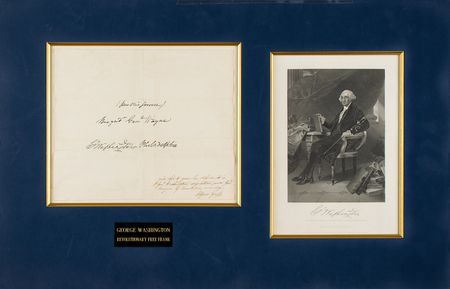 Lot #3 George Washington Signed Free Frank - Image 3