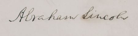 Lot #26 Abraham Lincoln Document Signed as President - Image 3