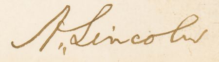 Lot #27 Abraham Lincoln Autograph Letter Signed as President - Image 2