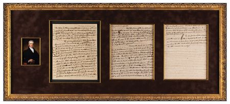 Lot #151 John Marshall Autograph Judicial Opinion - Image 1