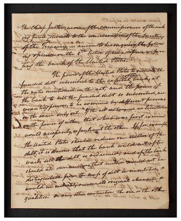 Lot #151 John Marshall Autograph Judicial Opinion - Image 2