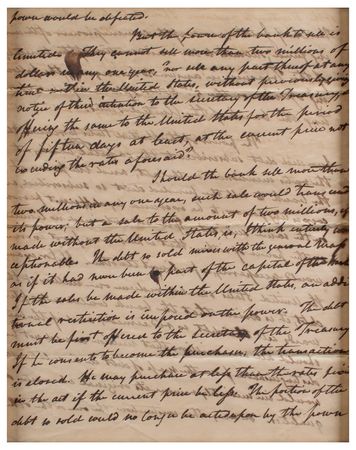 Lot #151 John Marshall Autograph Judicial Opinion - Image 3
