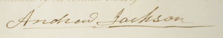 Lot #14 Andrew Jackson Document Signed as President - Image 3