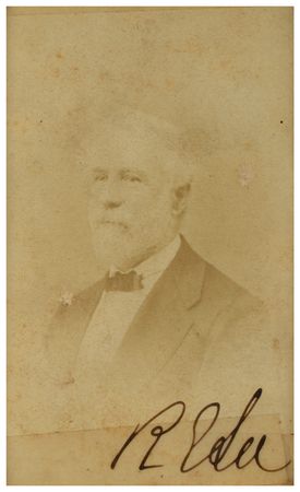 Lot #320 Robert E. Lee Signed Carte-de-Visite Photograph - Image 2