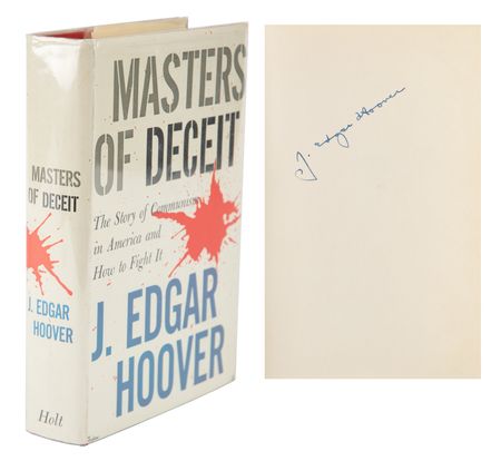 Lot #241 J. Edgar Hoover Signed Book - Image 1