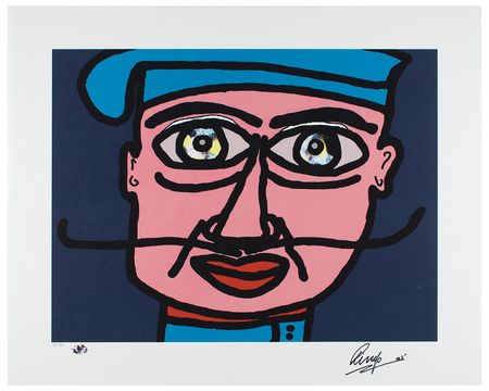 Lot #560 Beatles: Ringo Starr Signed Print - Image 1