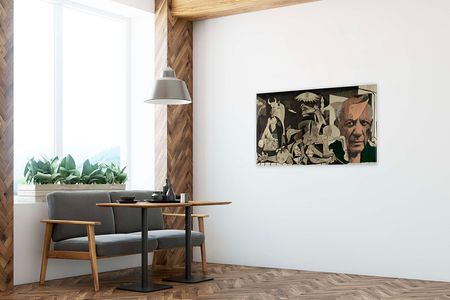 Lot #421 Pablo Picasso: Steve Kaufman Signed Silkscreen - Image 3