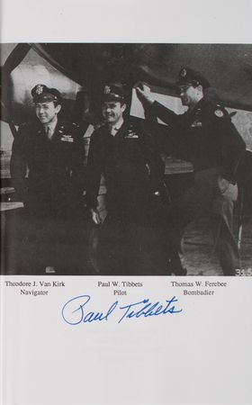 Lot #339 Enola Gay: Paul Tibbets Signed Book - Image 2