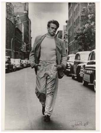 Lot #684 James Dean Original Photograph by Roy Schatt - Image 1