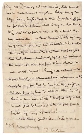 Lot #492 Thomas Carlyle: 