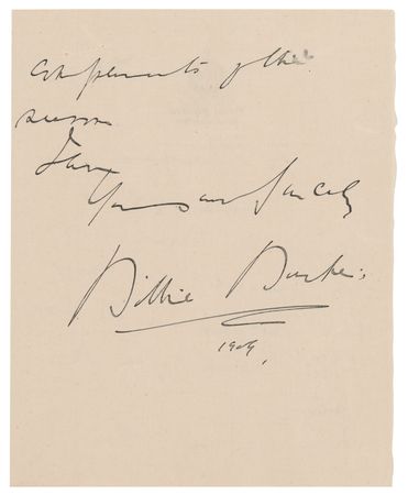 Lot #723 Billie Burke Autograph Letter Signed - Image 2