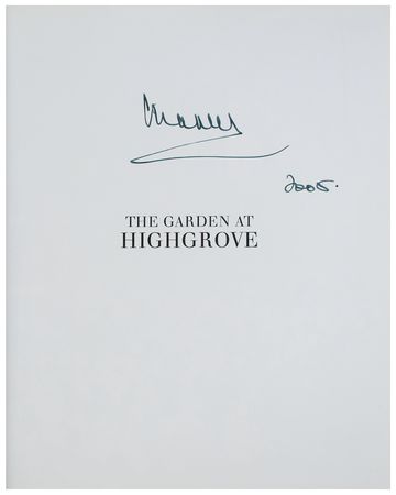 Lot #284 Prince Charles Signed Book - Image 2