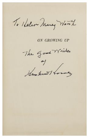 Lot #92 Herbert Hoover Signed Book - Image 2