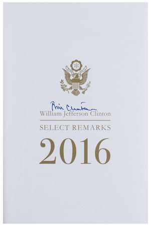 Lot #74 Bill Clinton Signed Book - Image 2